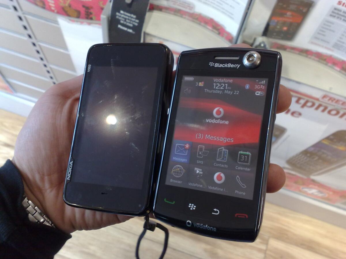 Dimensioni a confronto: N900 contro tutti - 