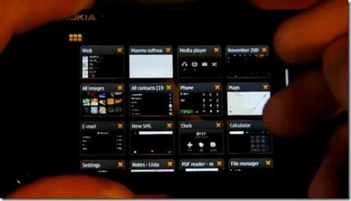 Nokia N900: 28 applicazioni avviate in contemporanea - 