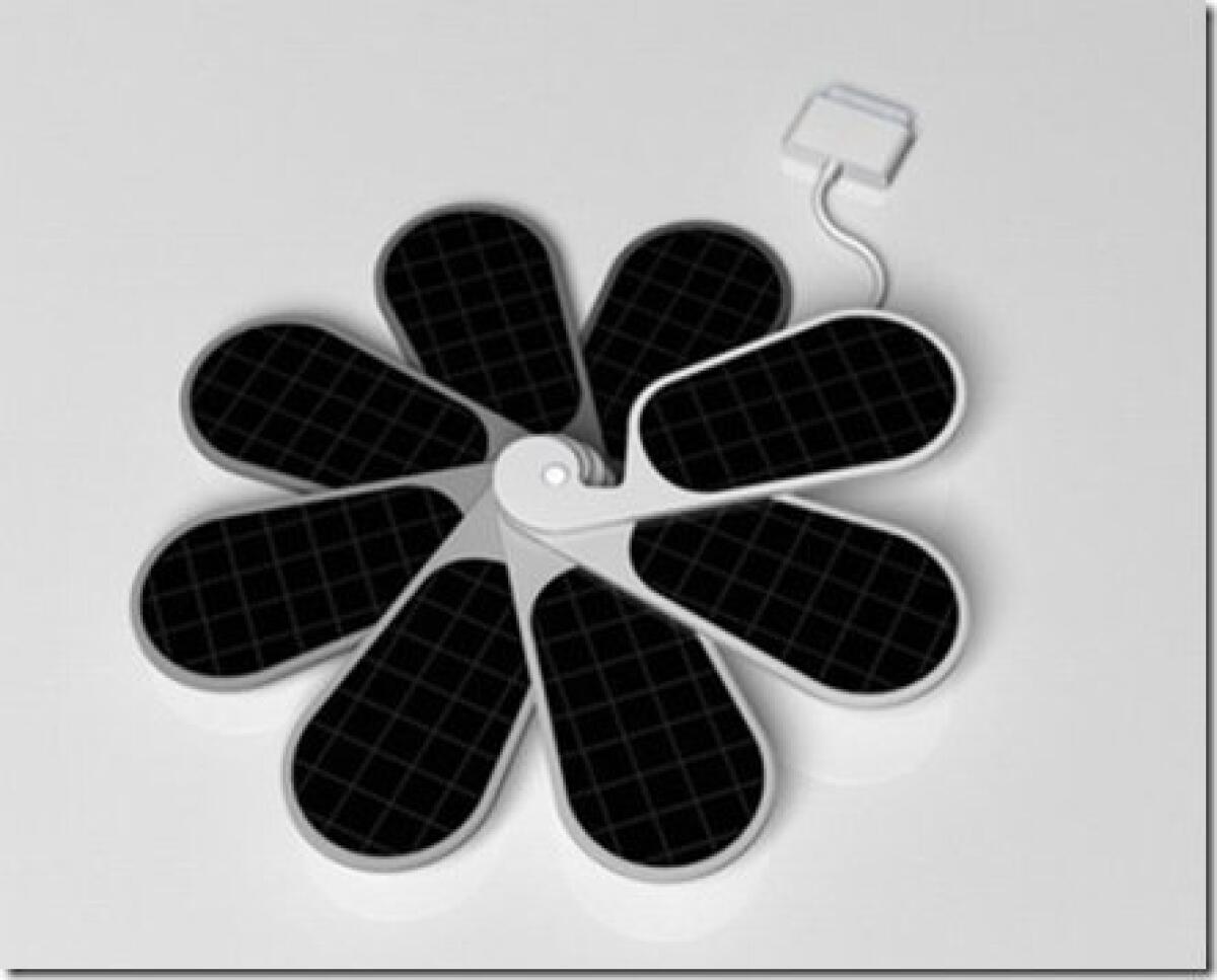 iPetals: un bellissimo concept di caricabatterie - 