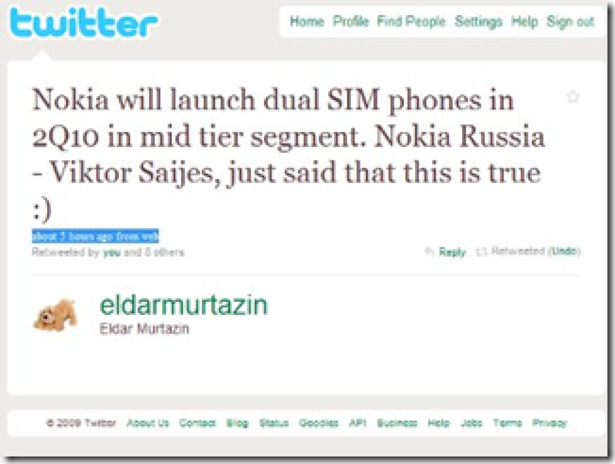 Nokia: nel 2010 arriveranno i telefoni dual-sim! - 
