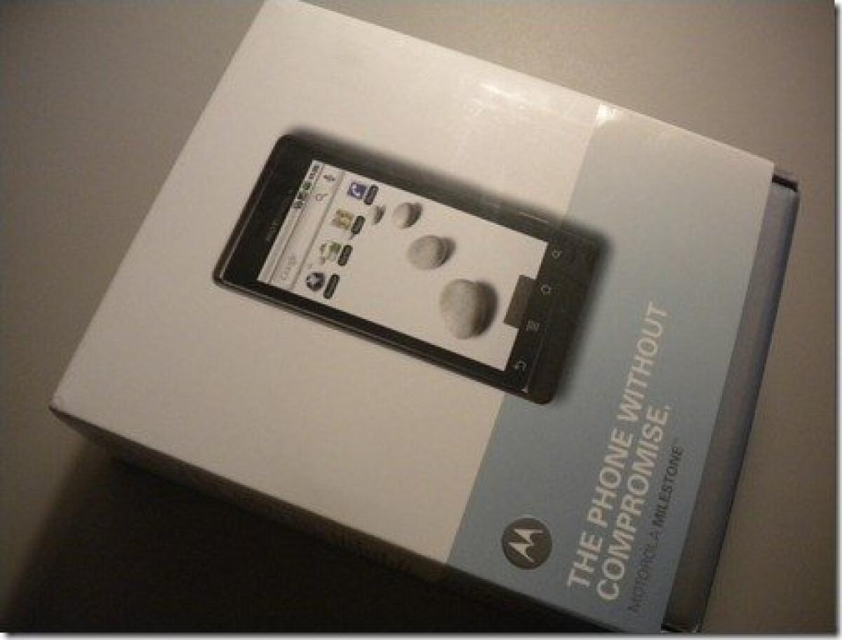 Motorola Milestone @Home - 