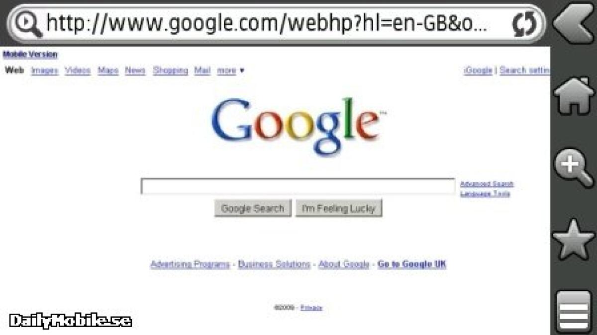 SkyFire: disponibile la versione per smartphone touch - 