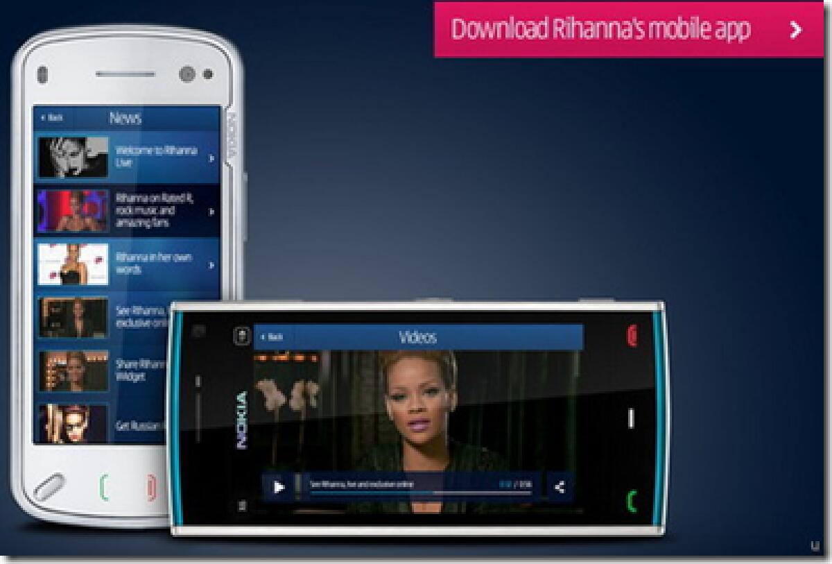 Nokia rilascia l’applicazione ufficiale di Rihanna - 