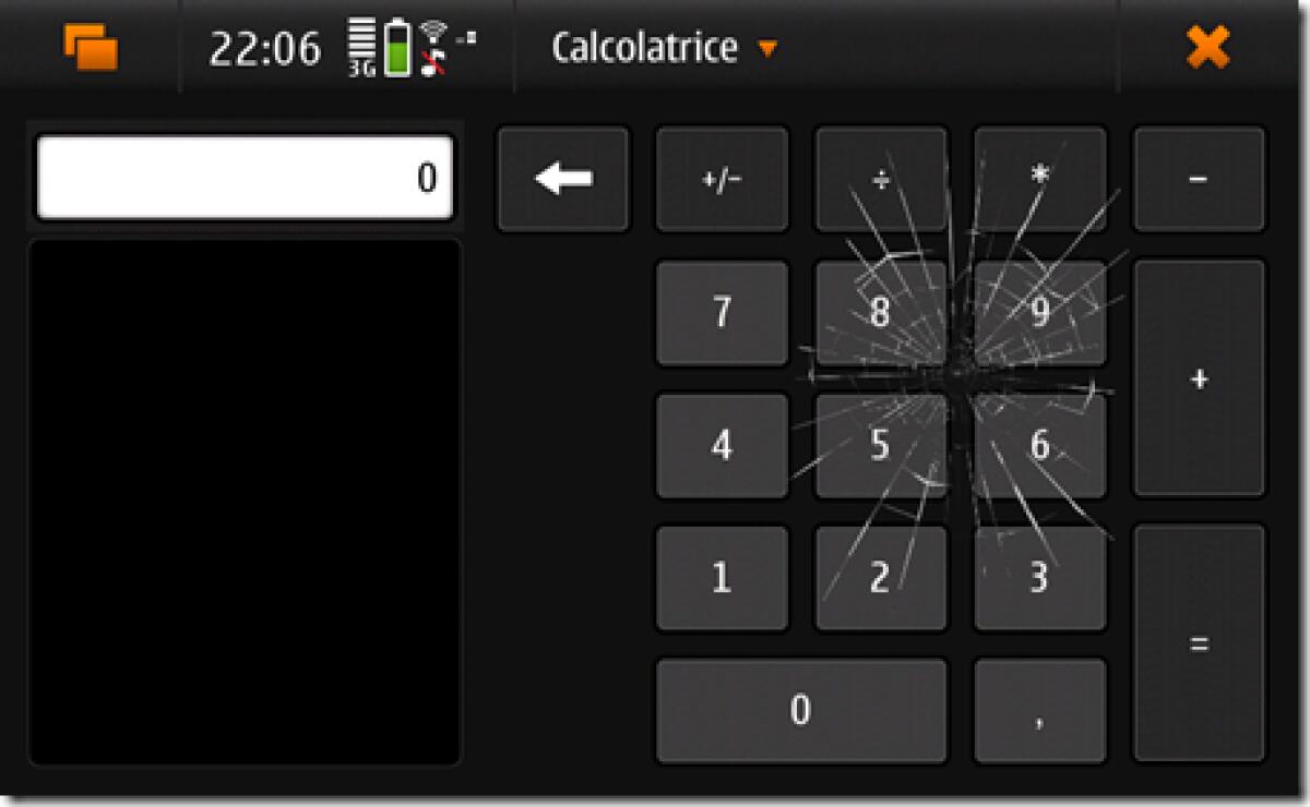 Braek: rompi lo schermo del tuo Nokia N900 - 
