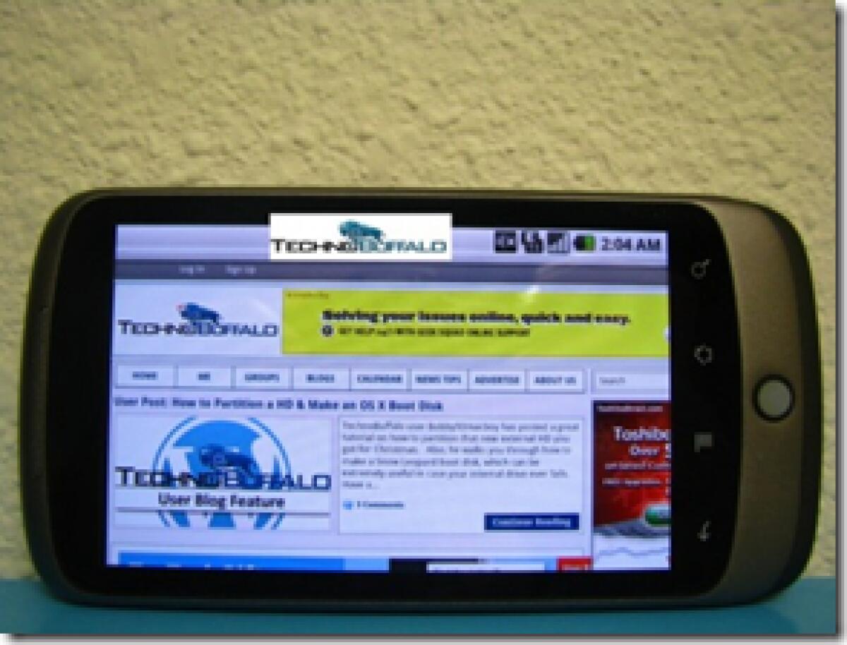 Google Nexus One: nuove immagini, la prima videorecensione e la conferma di T-Mobile - 