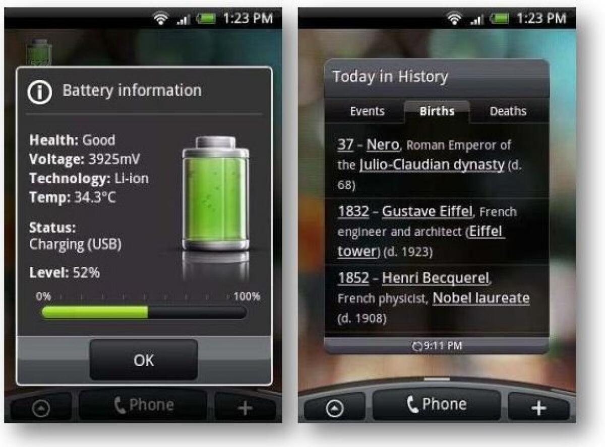 HTC: ecco i widget sul market - 