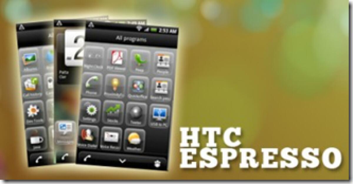 HTC Espresso: ecco i primi screenshot - 