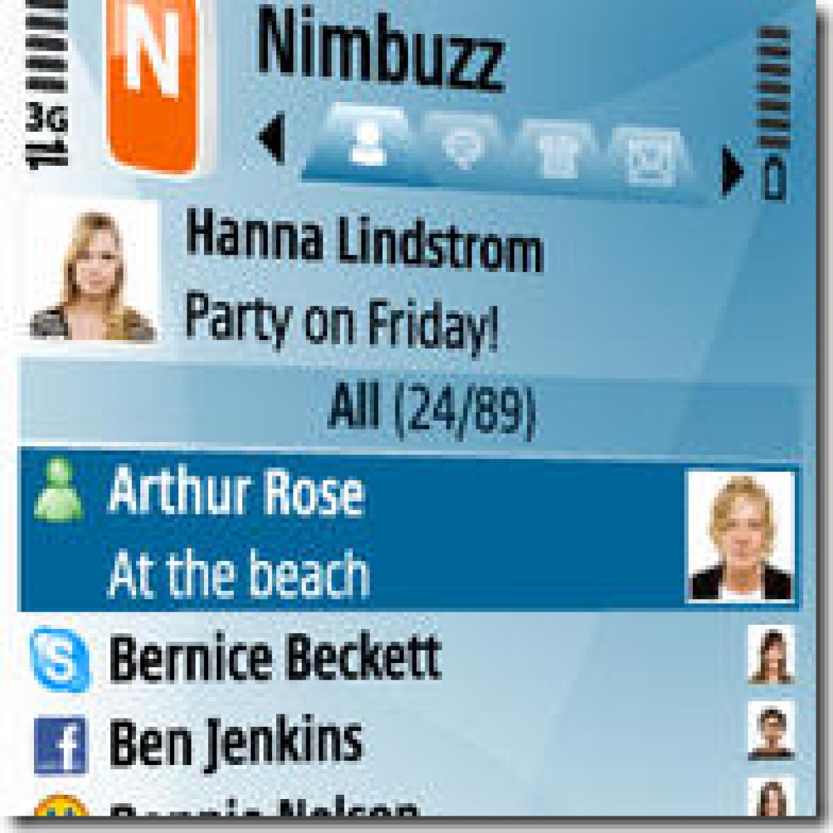 Nimbuzz: update v2.2 e supporto a Twitter - 