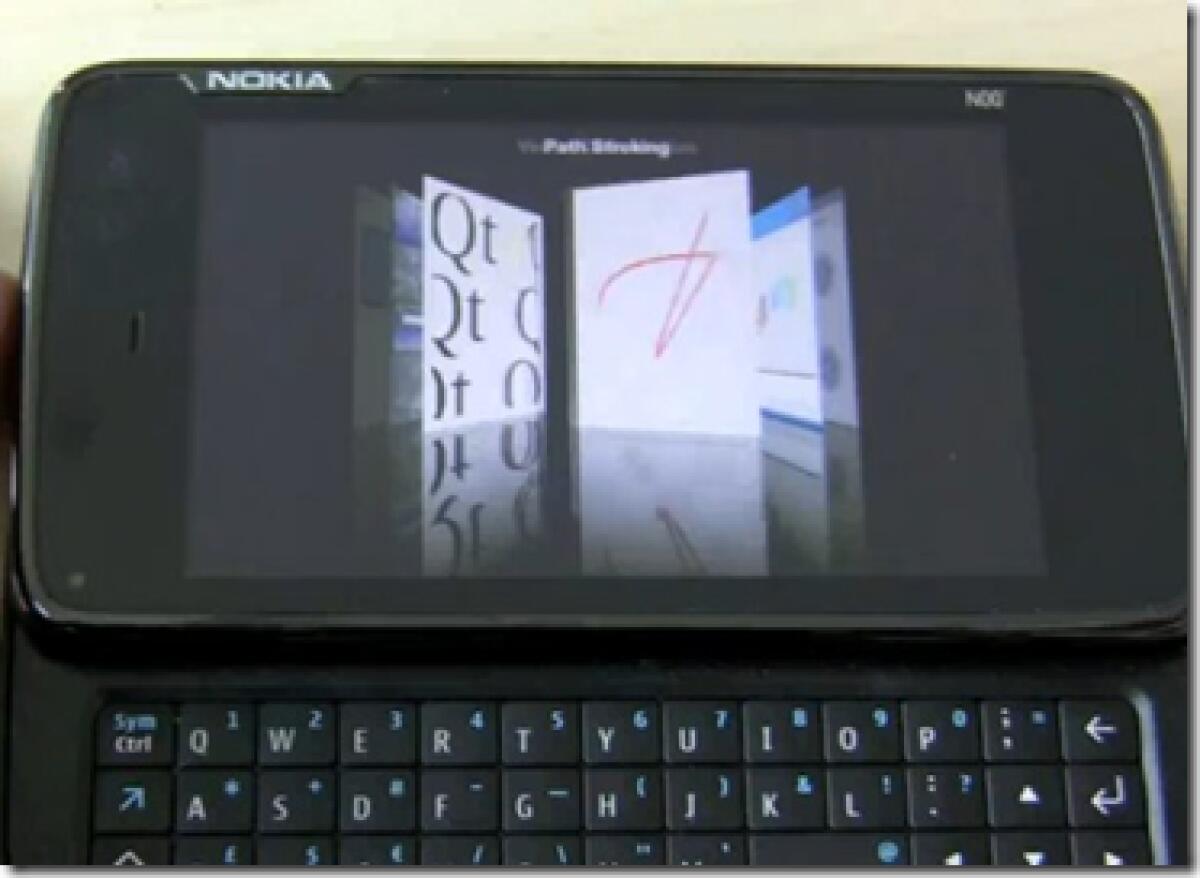 Librerie Qt: dimostrazione su Nokia N900 - 