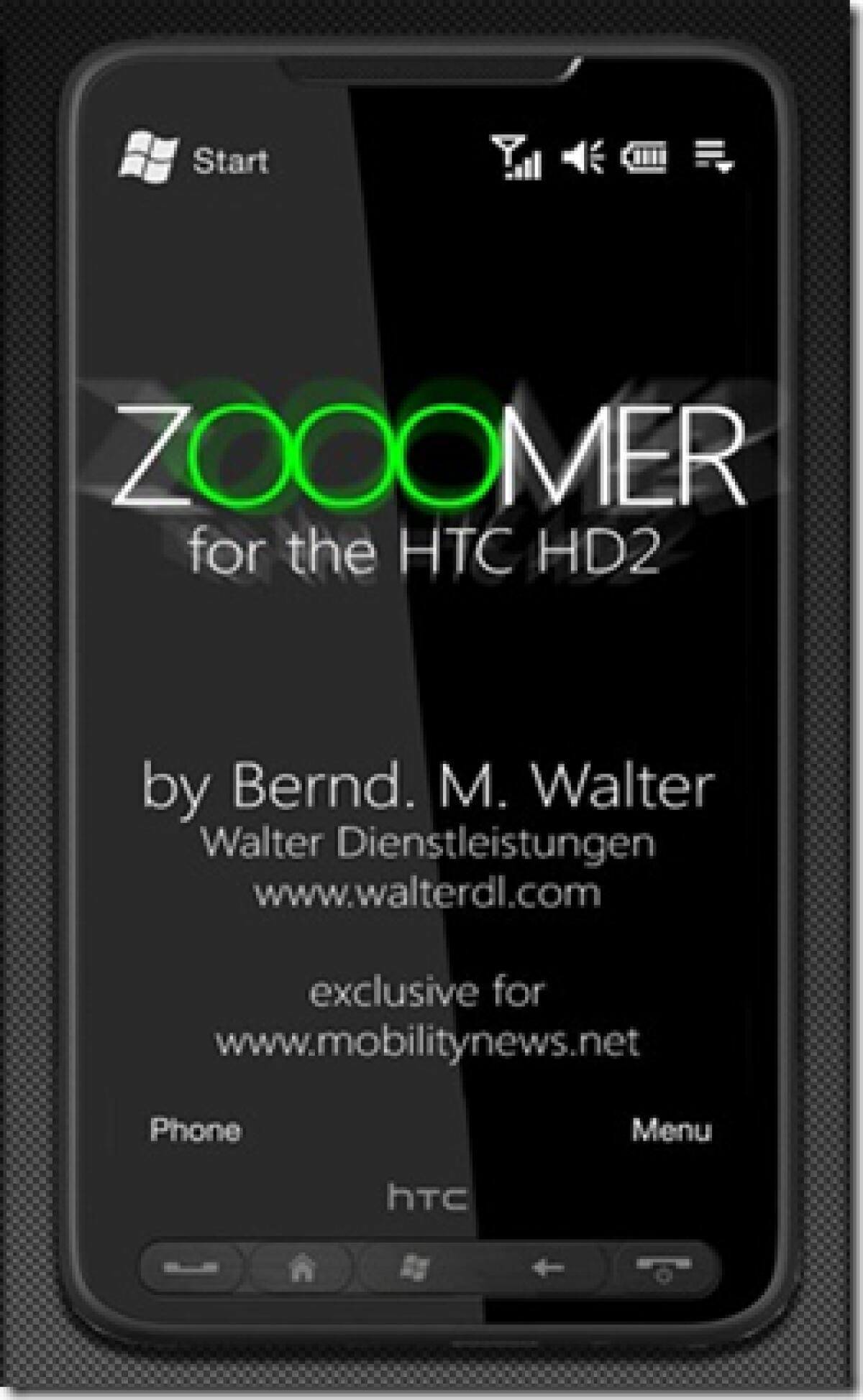 Zoomer: abilitare il multitouch su HTC HD2 con ogni programma - 