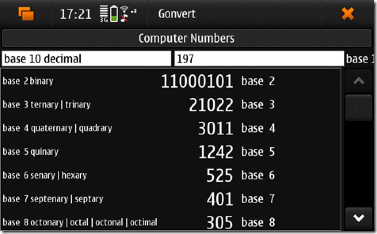 Gonvert: convertitore per Maemo e Nokia N900 - 