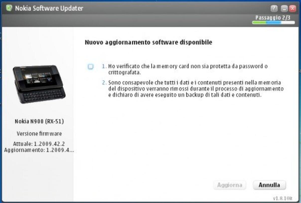 Guida: aggiornare firmware a Nokia N900 - 