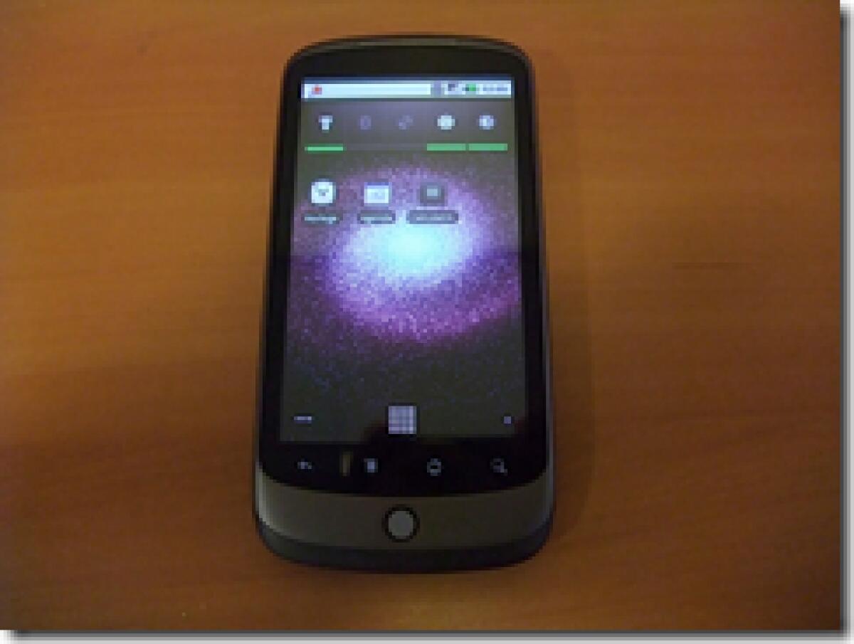 Google Nexus One: nuova preview e grafica 3D - 
