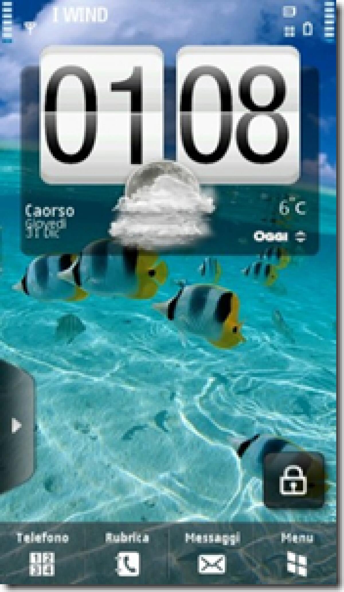 Samsung Omnia HD: aggiornamento per il widget Sense - 