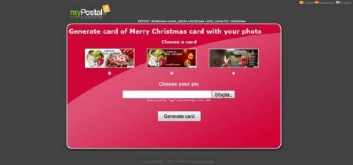 Creare cartoline natalizie personalizzate - 