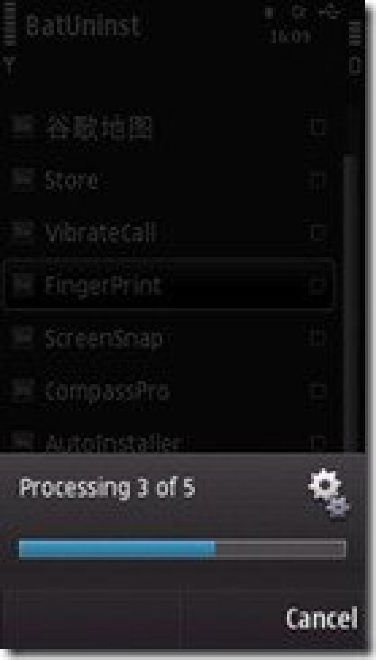 Batch Uninstaller by Tong Ren: disinstallare velocemente i programmi su Symbian - 