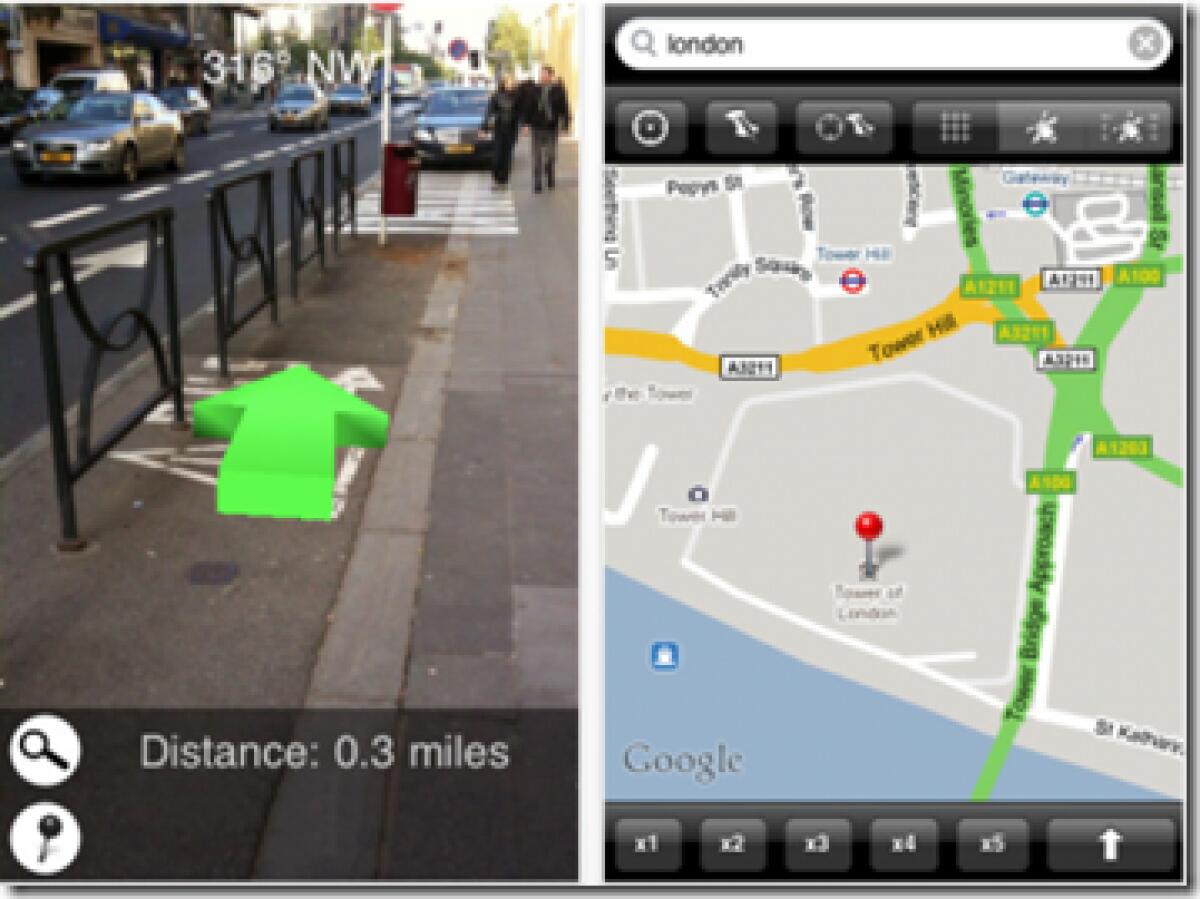 Navigation 3DX: il navigatore che sfrutta la realtà aumentata su iPhone 3Gs - 