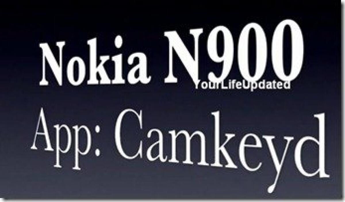 Nokia N900: ecco il software Camkeyd in video - 