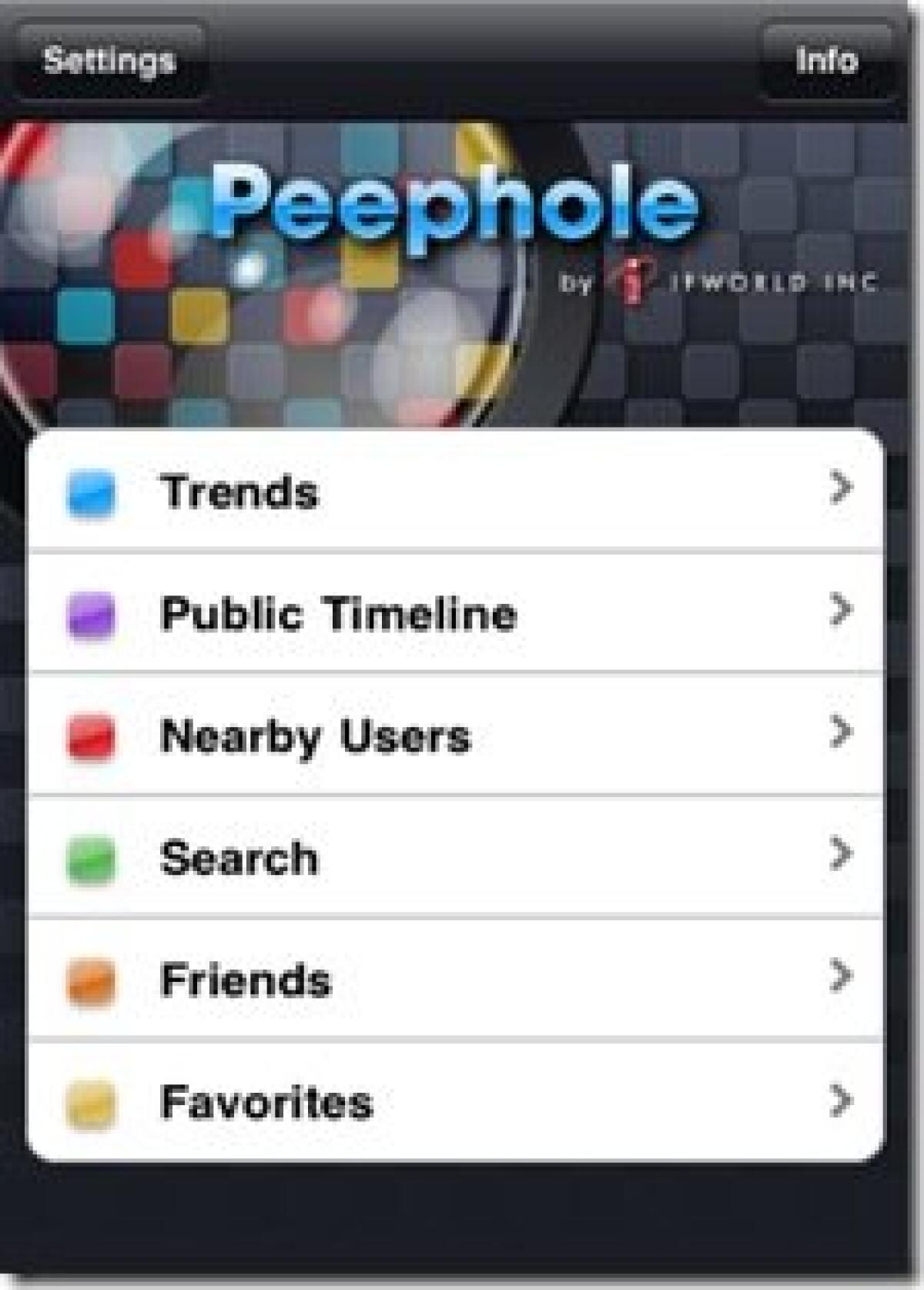 Peephole: applicazione per sfogliare facilmente le foto di Twitter [+Video] - 