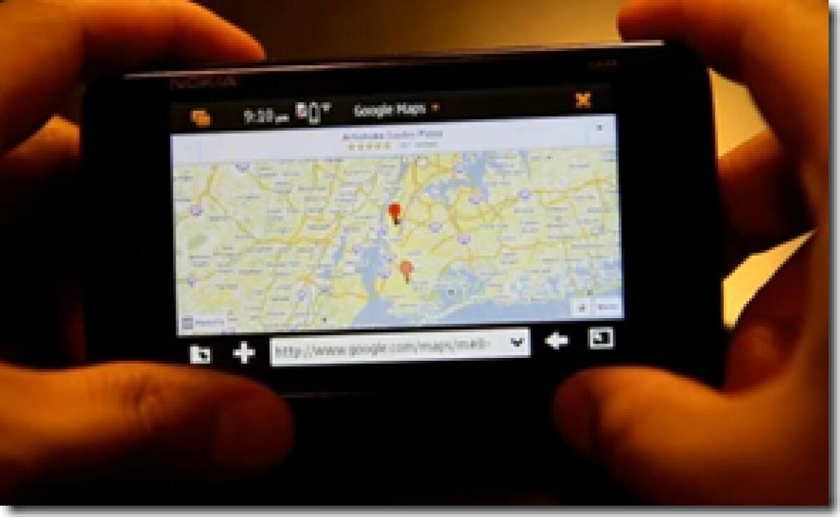 Google Maps: video su Nokia N900 - 