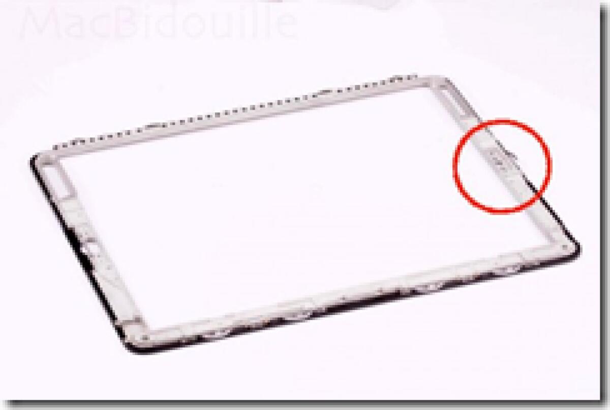 Una webcam su iPad? Forse in futuro - 