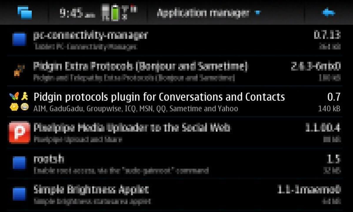 Guida N900: come avere AIM, MSN, ICQ, Yahoo!, Google Talk, Ovi Chat integrati nella chat di default - 