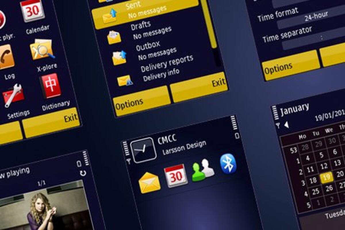 nSeries Indico by Larsson – Temi Gratis Symbian - 