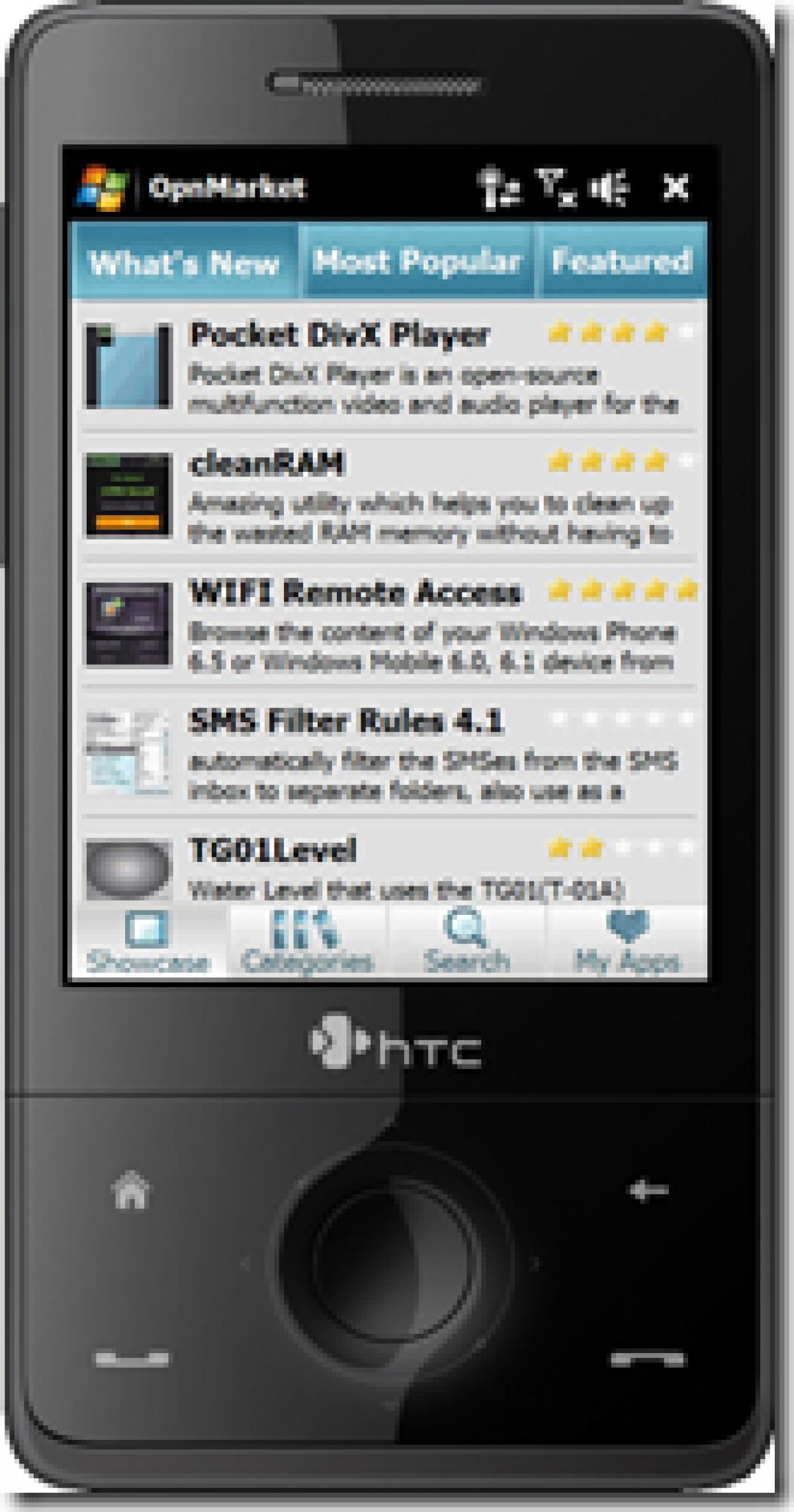 OpnMarket: programmi gratis per Windows Mobile - 