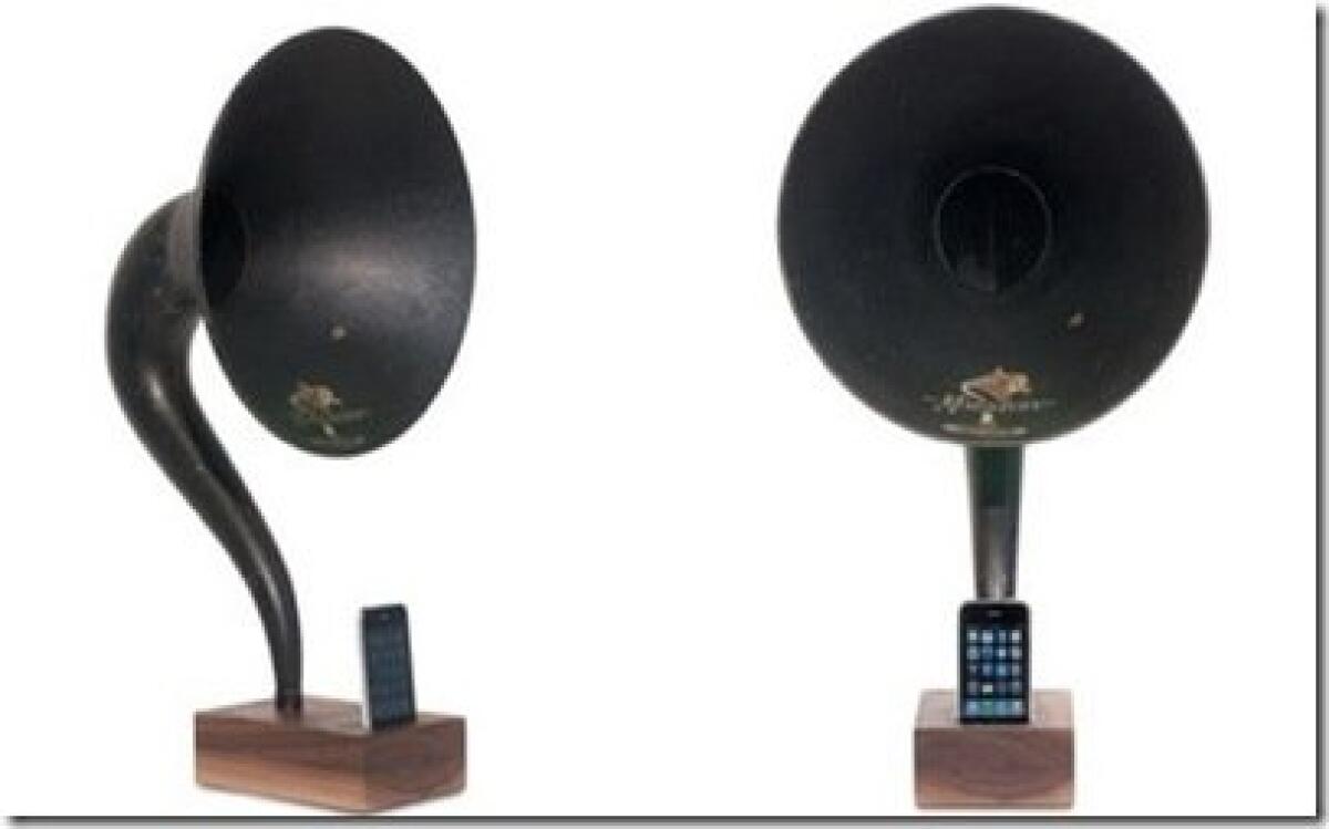 iVictrola: amplificatore retrò per iPhone - 