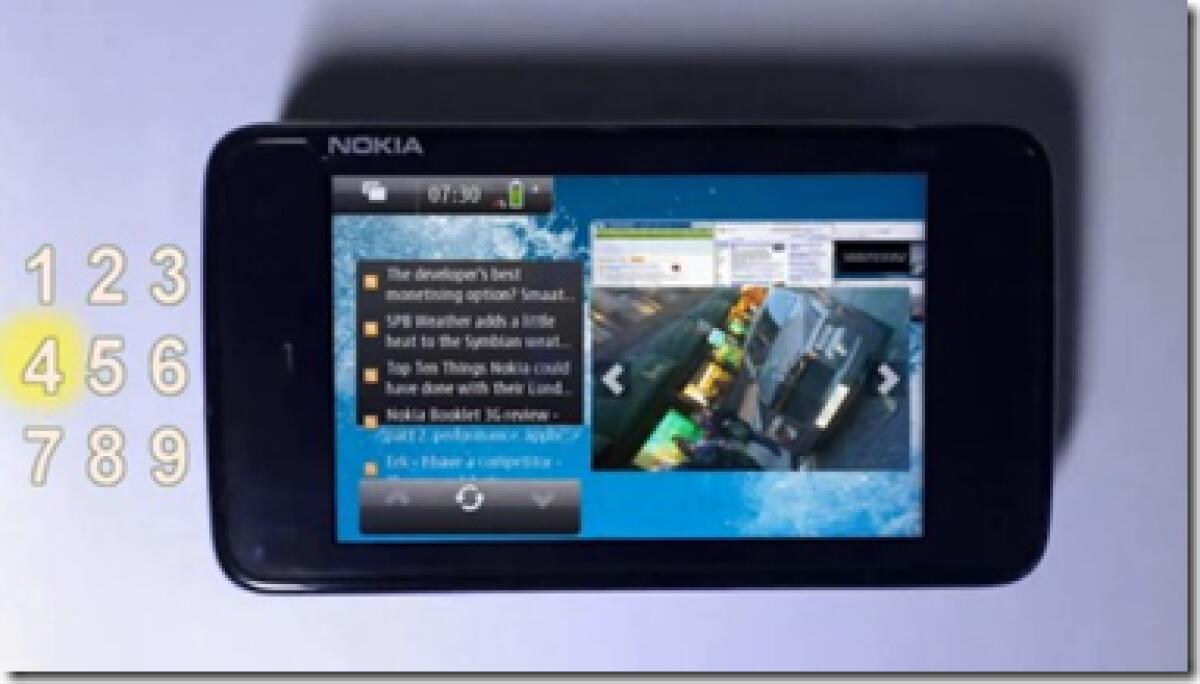 9 homescreen per Nokia N900 in video - 