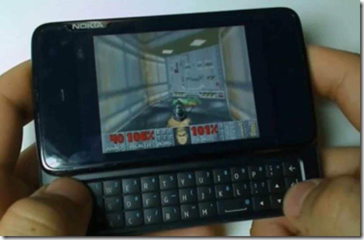 Nokia N900: arriva anche Doom - 