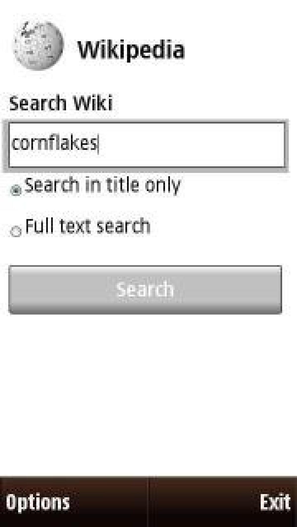 Wikipedia: disponibile il widget per Symbian - 