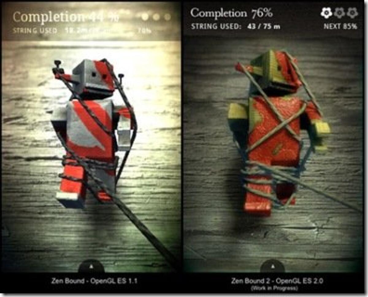 Zen Bound 2: gioco che sfrutterà l’OpenGL 2.0 | ES [+Video] - 