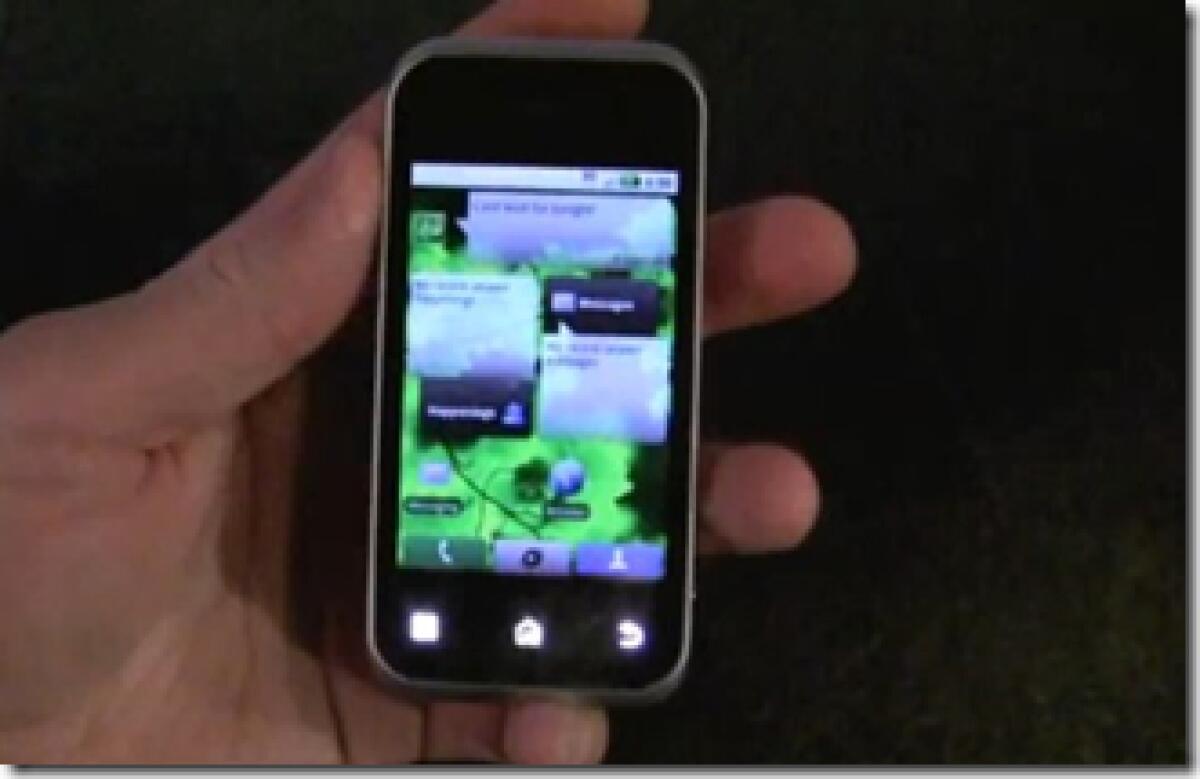 [CES 2010] Motorola Backflip in video - 