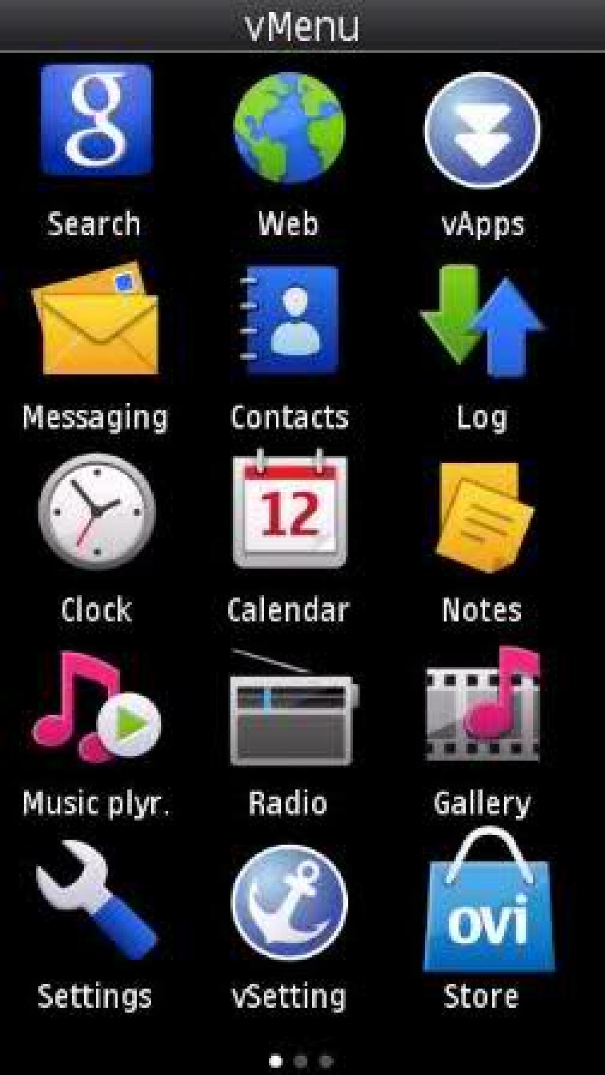 Voyager Menu v1.31: menu in stile iPhone per Nokia 5800 e Symbian 5th - 