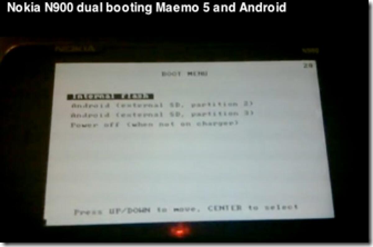 Video di Android su Nokia N900 - 