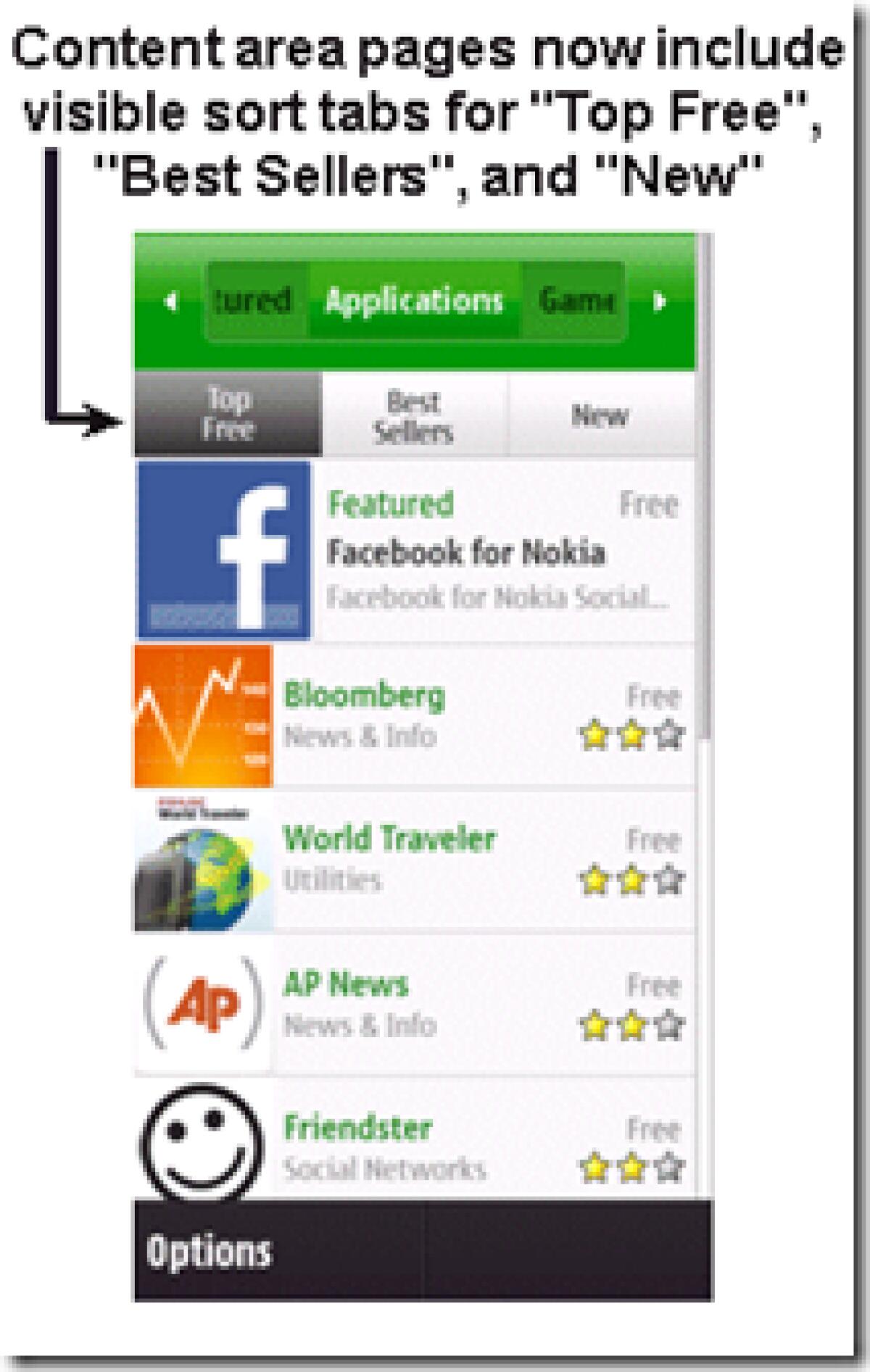 Nokia: aggiornamento per il client Ovi Store v1.05.611 - 
