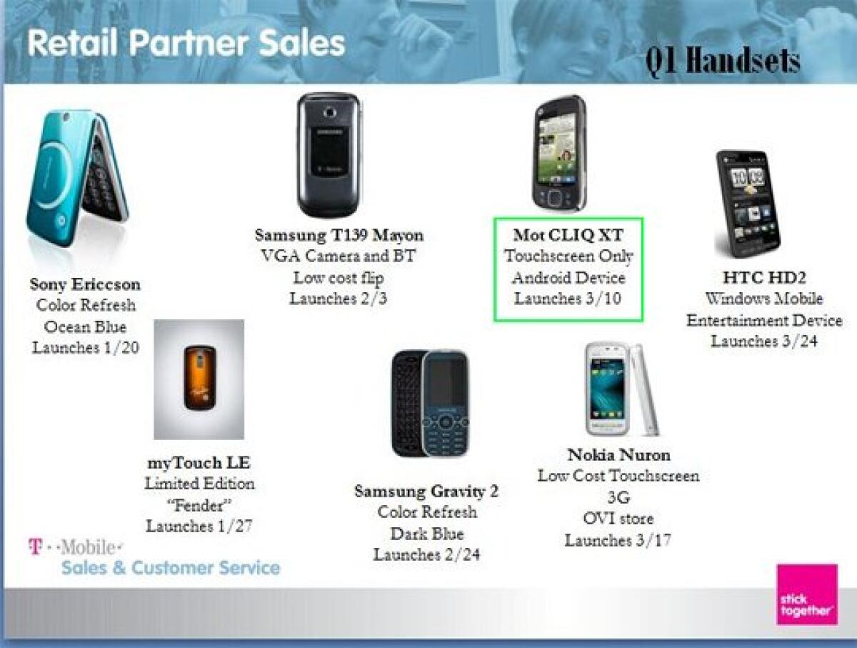 Motorola Cliq diventa XT e perde la tastiera QWERTY - 