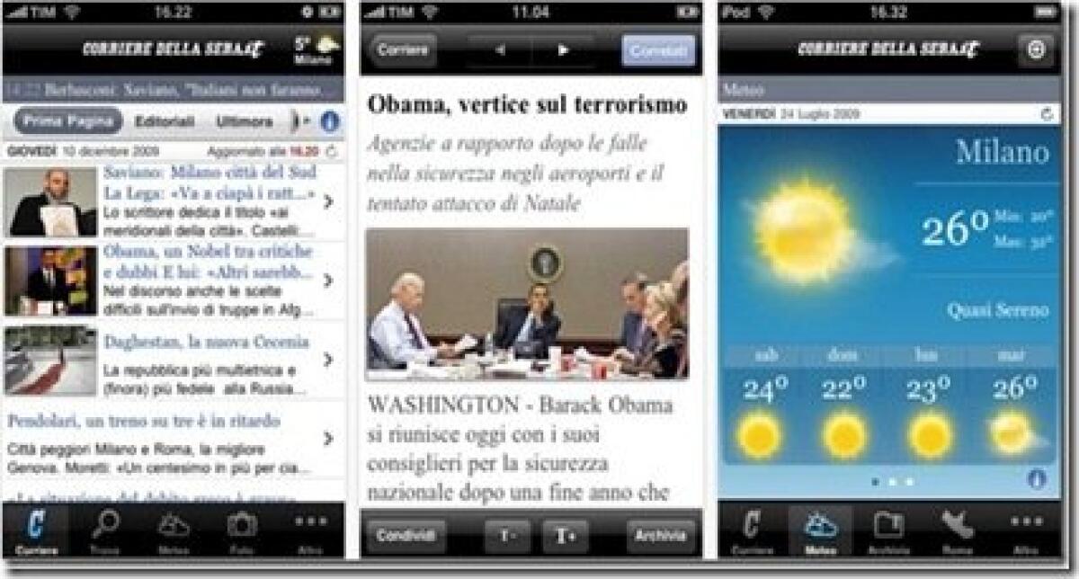 H3G decide di far pagare la consultazione mobile dei siti della Repubblica e del Corriere della Sera - 
