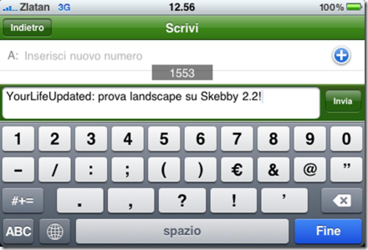 Skebby per iPhone si aggiorna alla versione 2.2 con grandi novità! - 