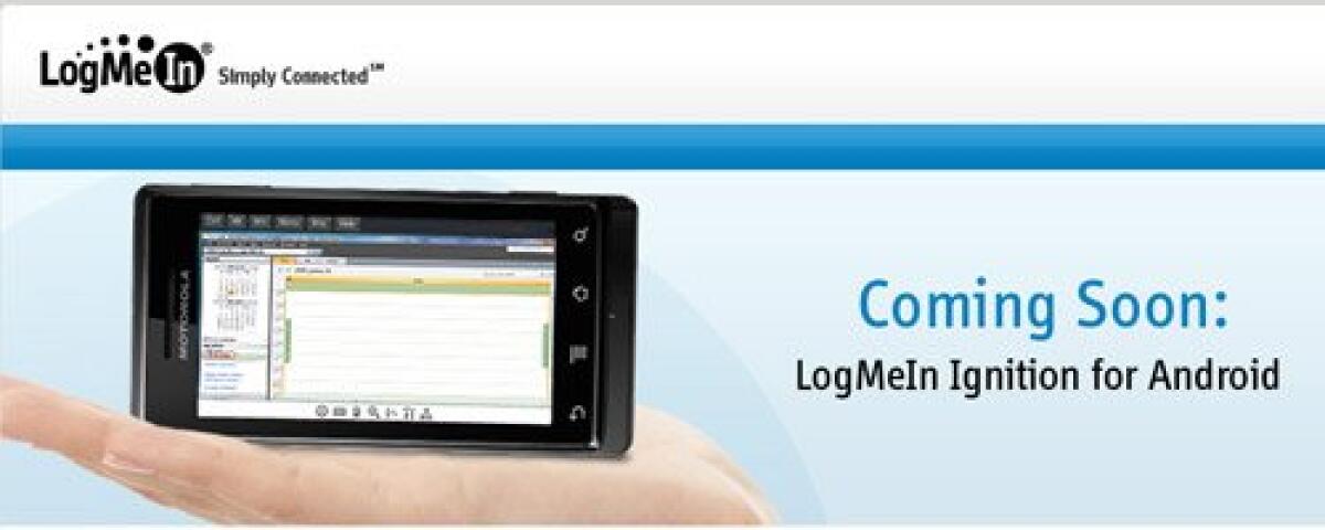 LogMeIn: in arrivo per Android - 