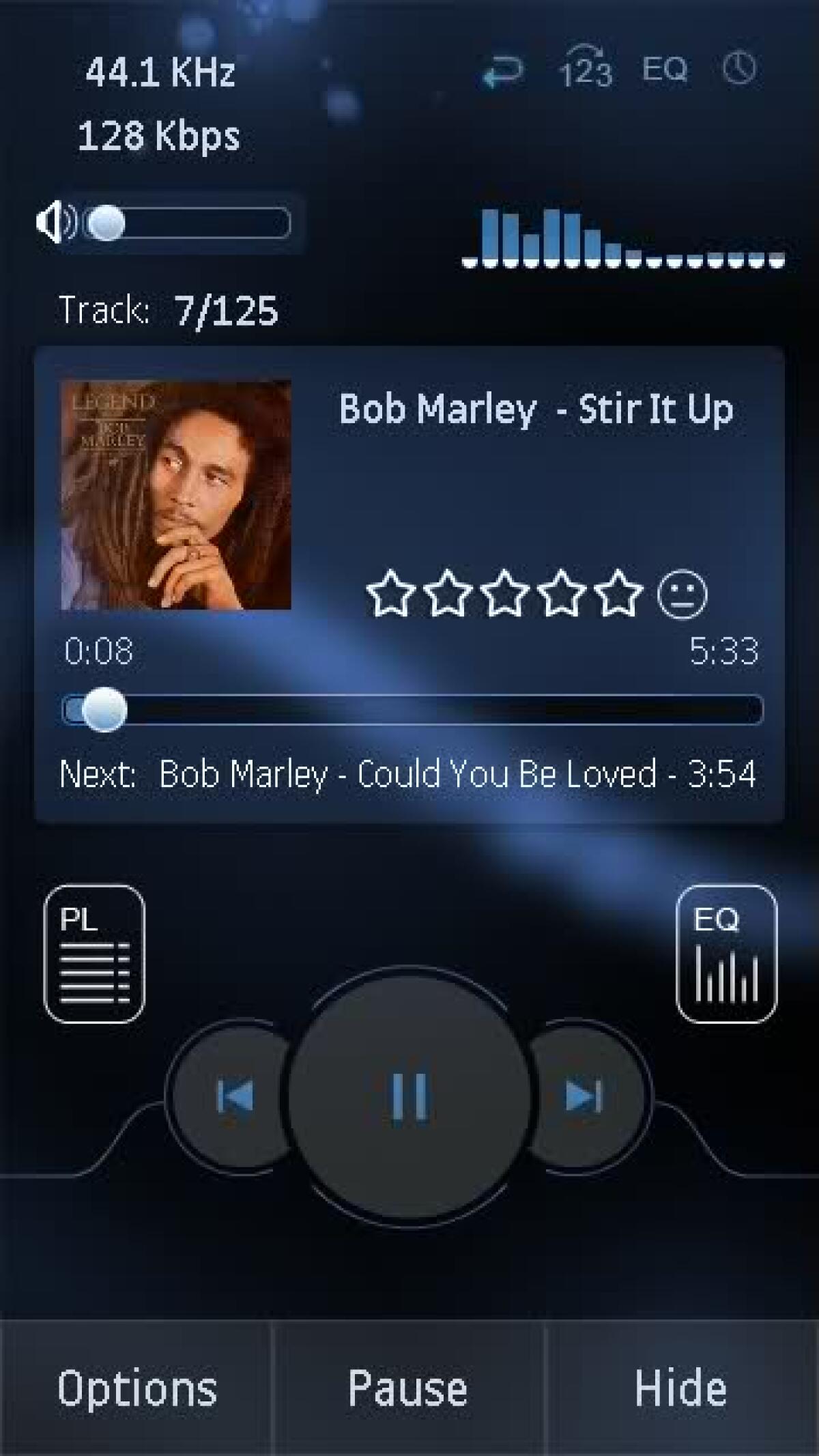 PowerMp3 v1.17 Official Release: lettore Mp3 per Symbian S60 - 