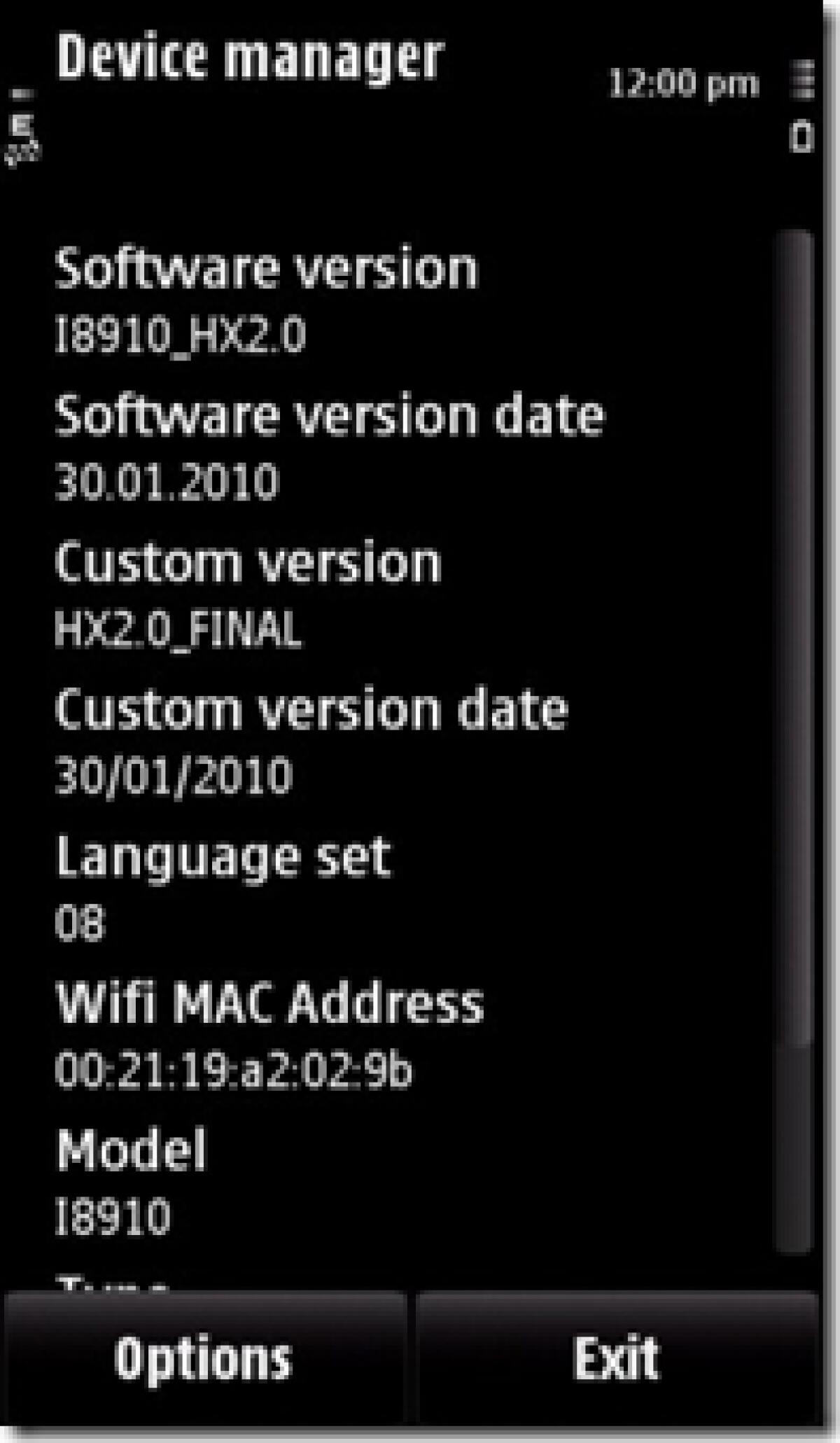 Samsung Omnia HD: firmware non ufficiale HX 2.0 di hyperx - 