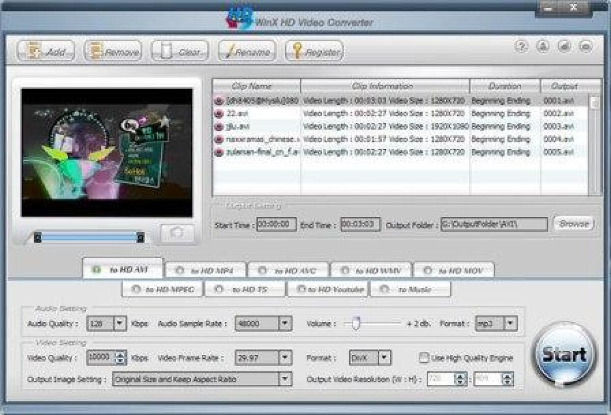 WinX HD Video Converter Deluxe: convertire video per iPhone, iPod, Android, PS3 e tanti altri - 