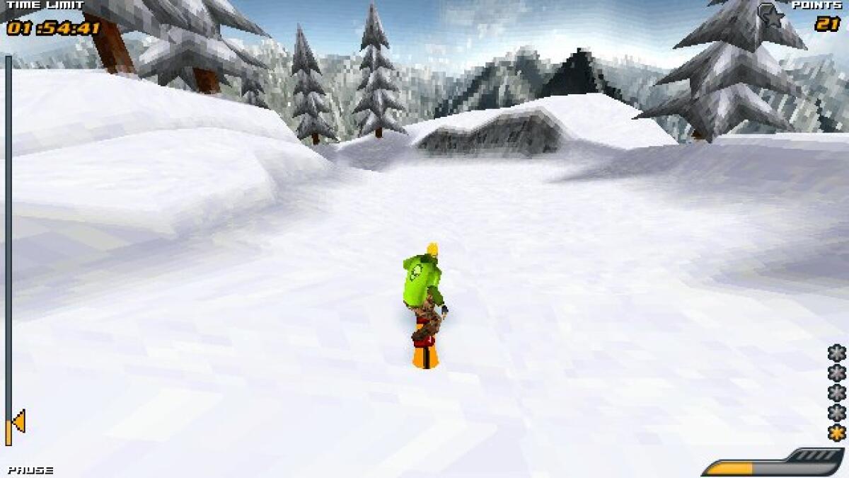 Snowboard Hero: gioco di snowboard gratis per Symbian S60 V3 e V5 - 