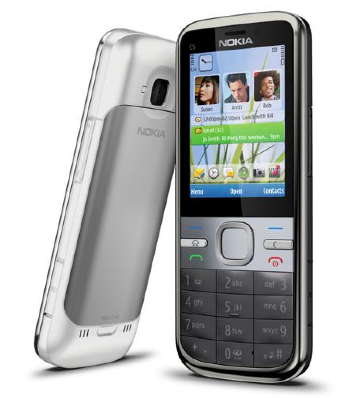 [CeBIT 2010] Nokia C5 hands on - 