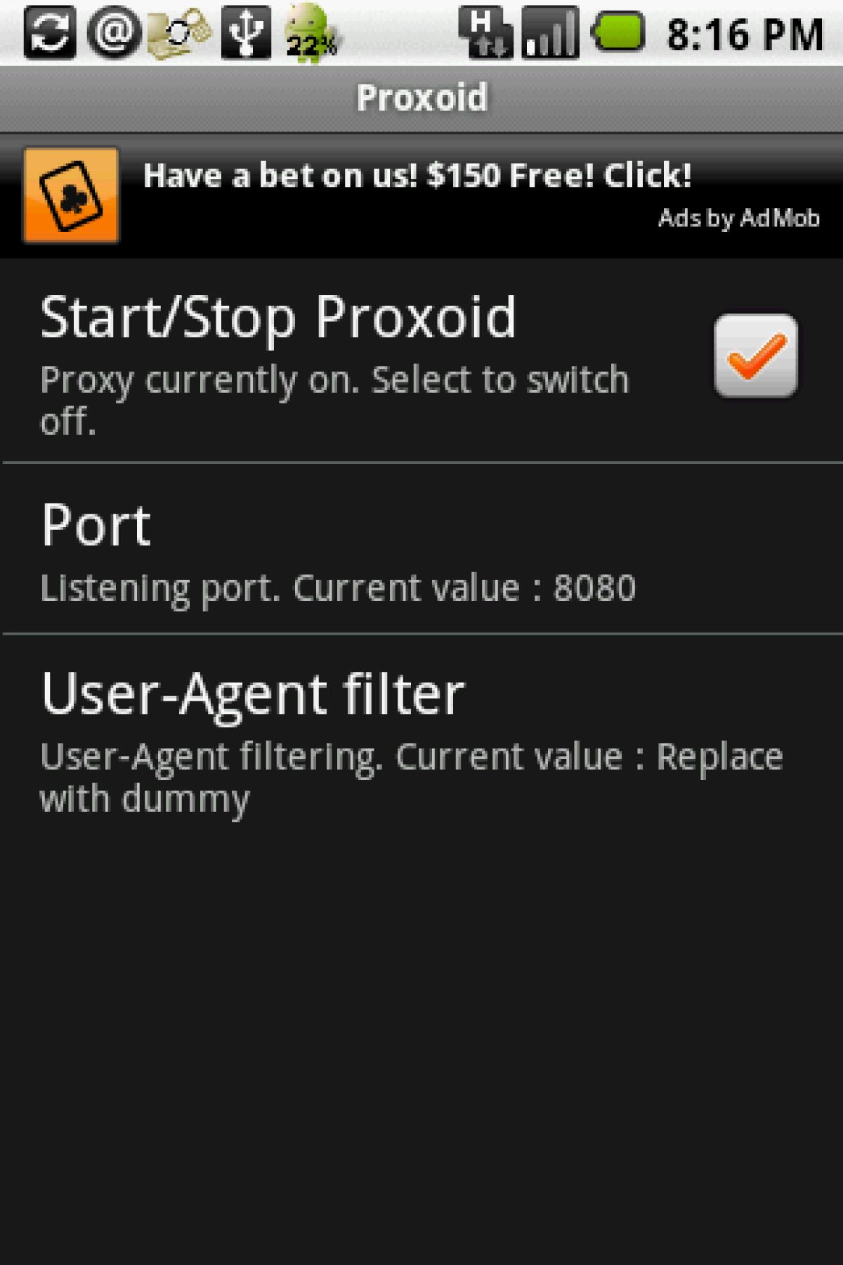 Guida Android: tethering USB gratis con tutti i dispositivi grazie a Proxoid - 