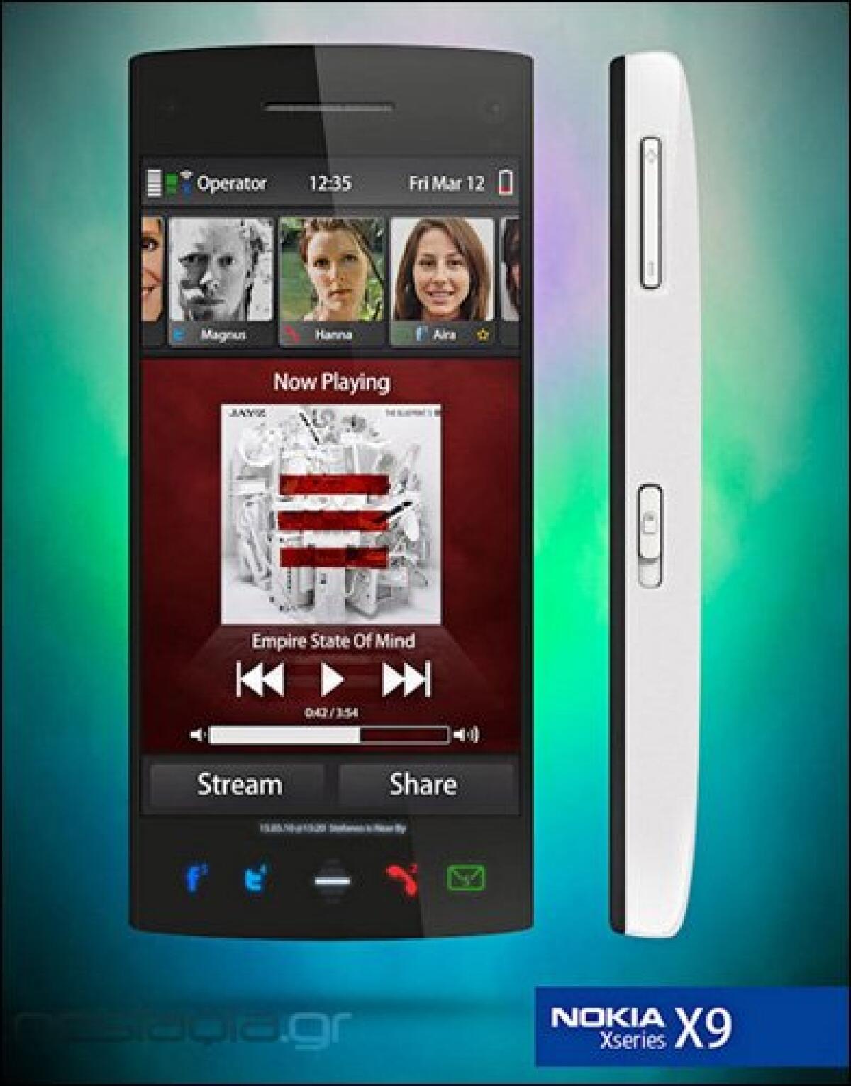Nokia X9: 1Ghz, 12MP Camera e Symbian^4 - 