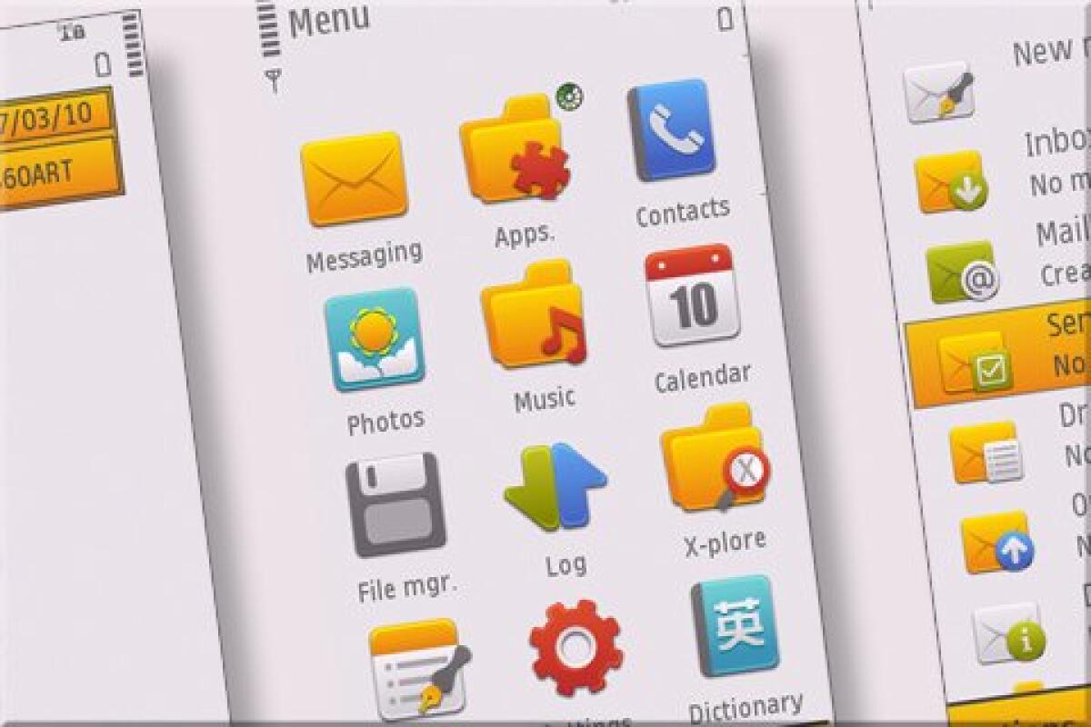 Orange 2.0 by Larsson – Temi Gratis Symbian - 