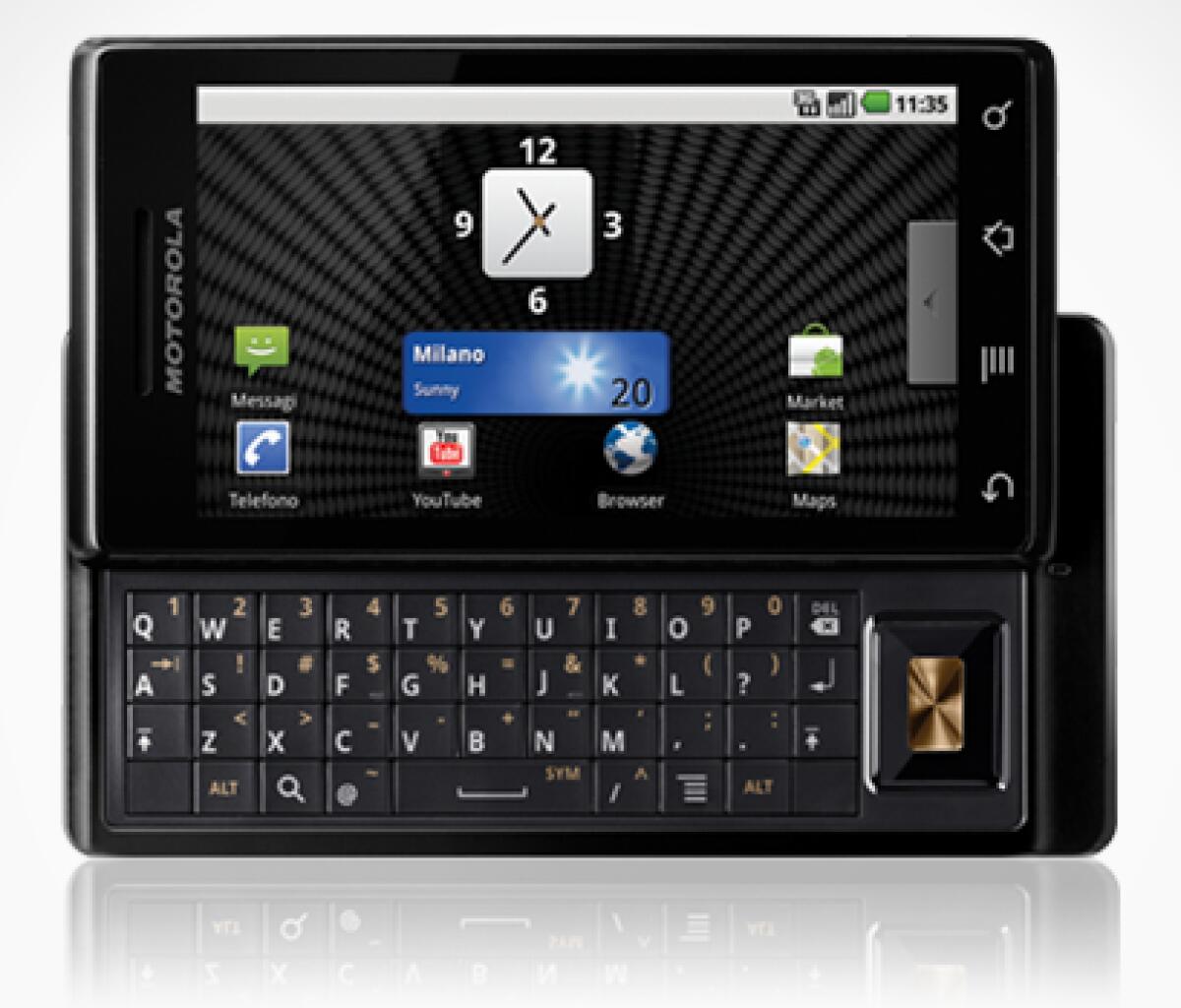Motorola Milestone: arriva l’aggiornamento ufficiale ad Android 2.1 anche in Italia - 